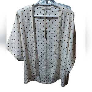 MONK & LOU NWT SATIN DUSTER!